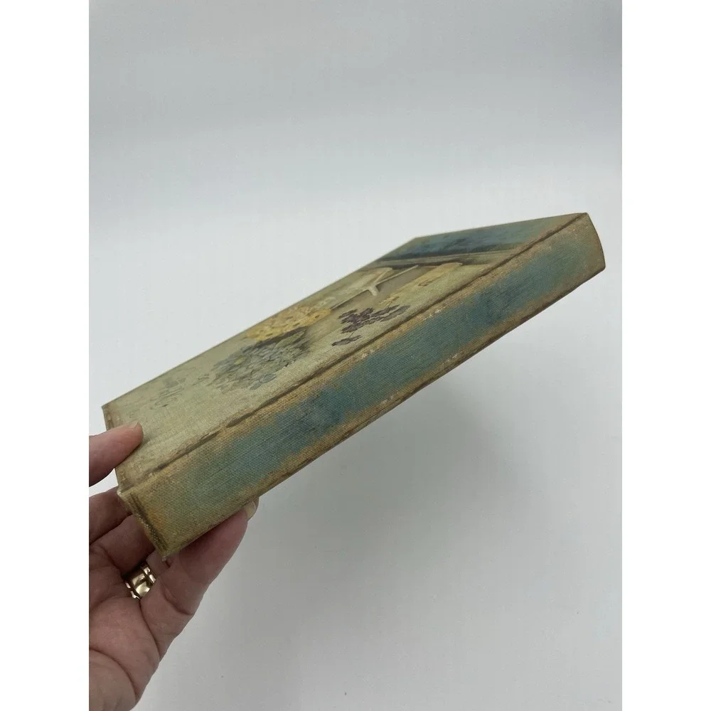 Faux Book Storage Box Welcome Book Floral Starfish‎ Cottagecore Home Decor